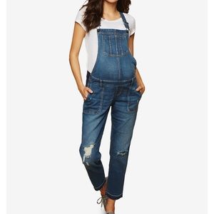 Maternity Denim Overalls